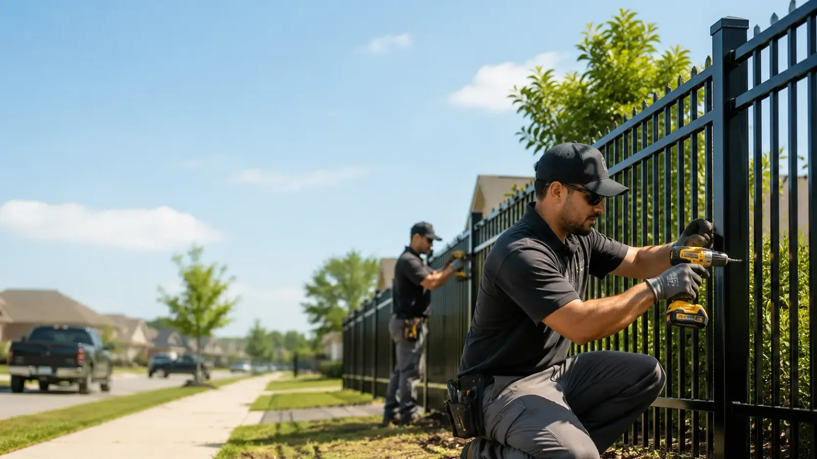 Metal Fence Installation in Willow, OK